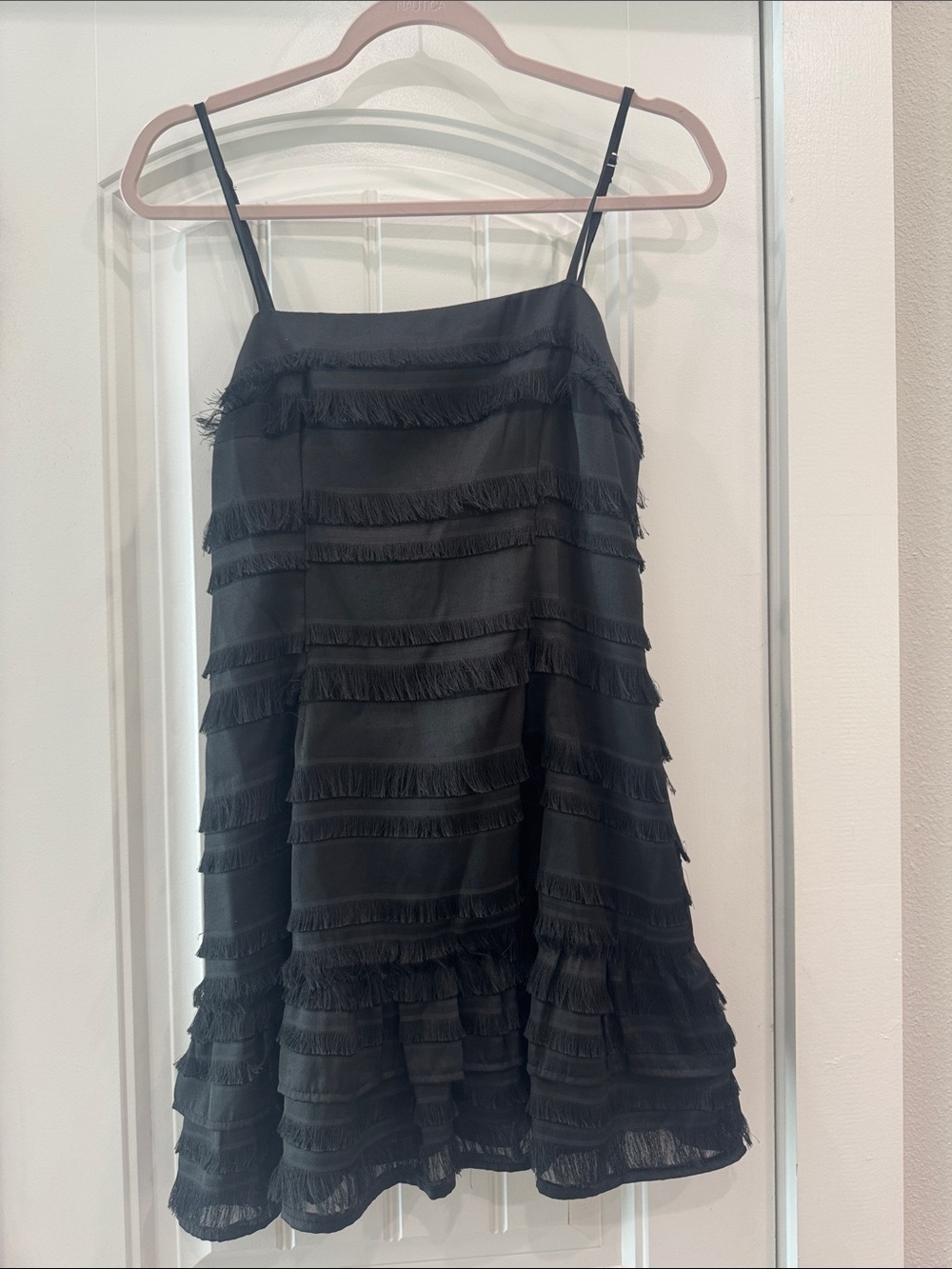 Princess Polly Black Dress with Spaghetti Straps
